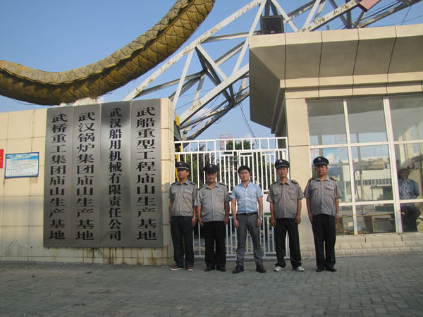 武漢深寶華保安公司的保安員工作細心，服務非常的好